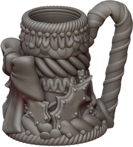 Ars Moriendi - Mythic Mugs - Gingerbread - DnD/TTRPG/Roleplaying/Wargames - Helios3DPrinting