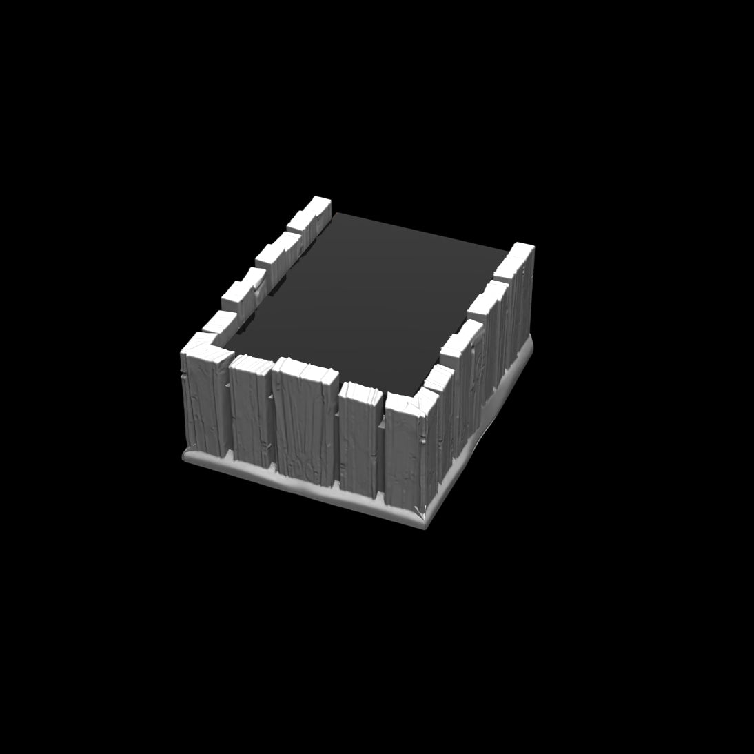 Possibly Cool Card Deck Box - Fence - DnD/TTRPG/Roleplaying/Wargames