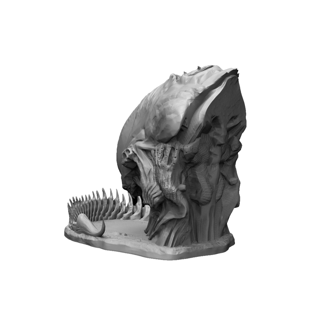 Possibly Cool Dice Tower - Xenomorph - DnD/TTRPG/Roleplaying/Wargames