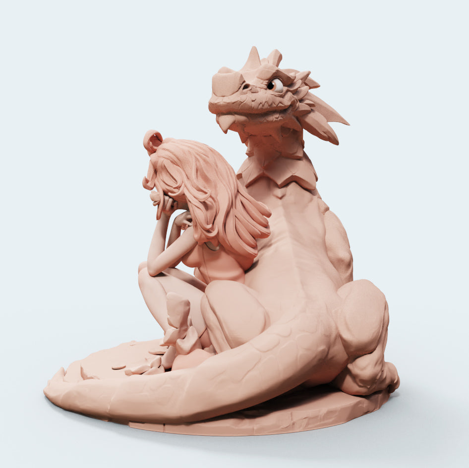 Female Miniatures - Iriel - 5 Poses - 32/75mm Pin Up/Figure/Model/Diorama - Helios3DPrinting