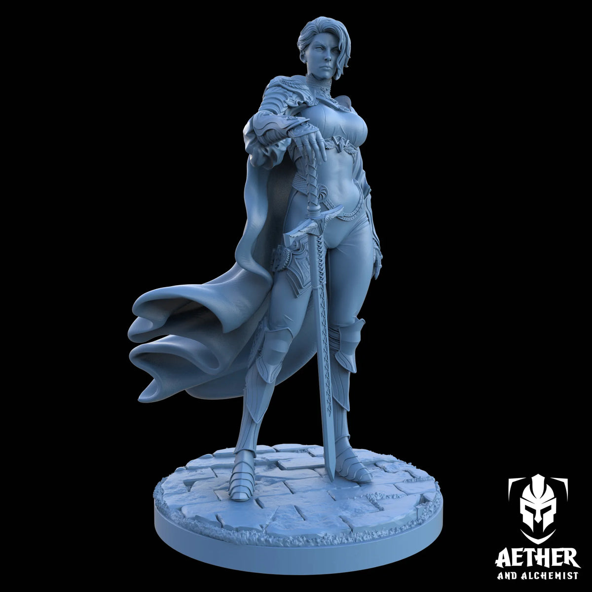 Aether & Alchemist - Selene Ironclad - 75mm Pin Up/Figure/Model/Diorama
