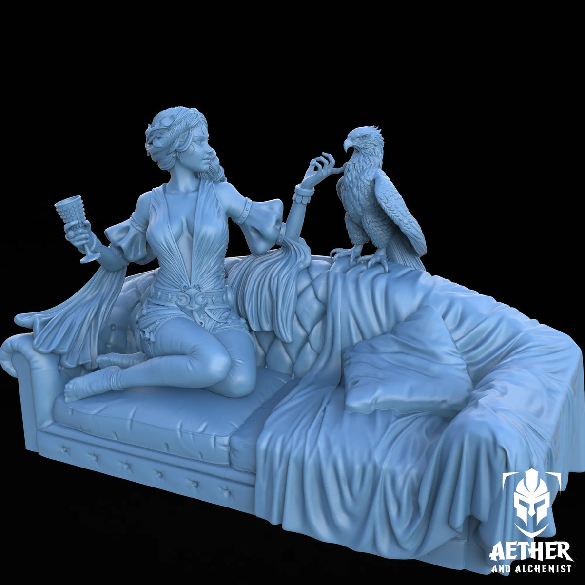 Aether & Alchemist - Aphrodite - 75mm Pin Up/Figure/Model/Diorama