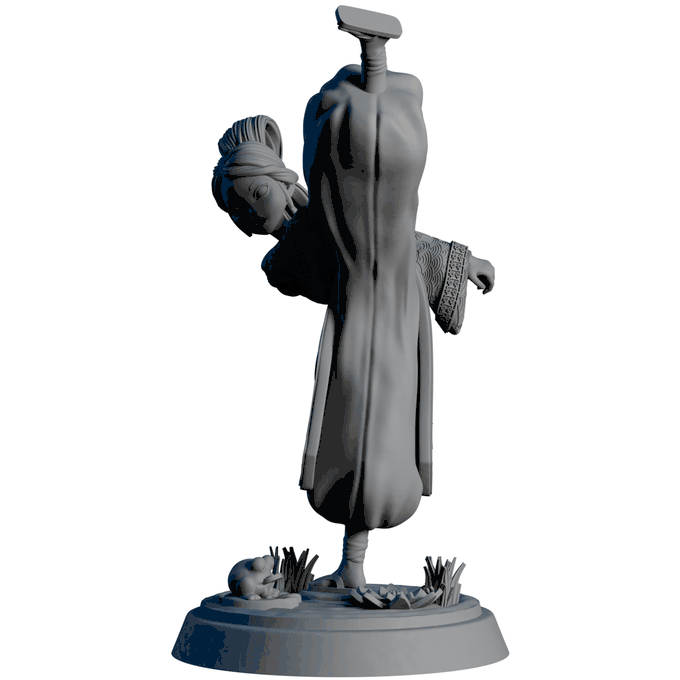 AsymSculpts - Sculpted Sisters: Oriental - Martial Artist - 75mm Pin Up/Figure/Model/Diorama