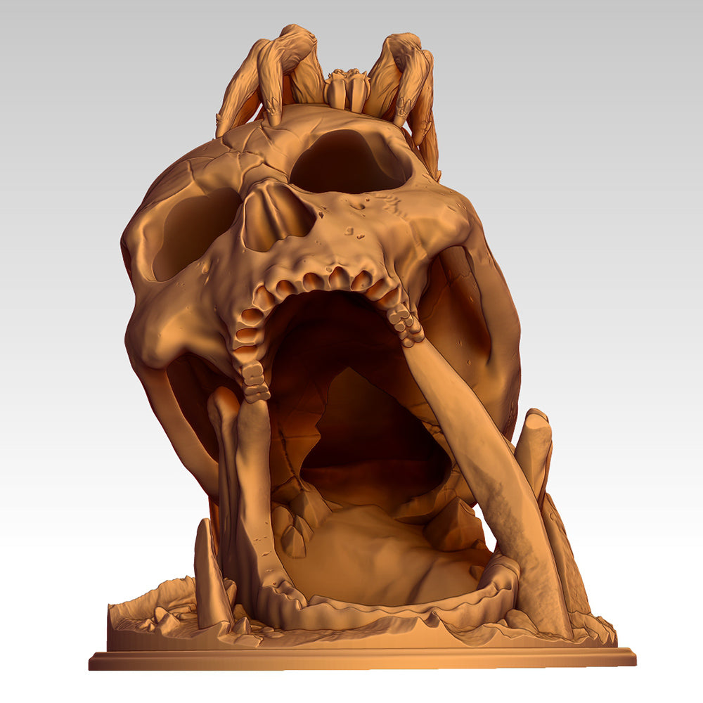 Ars Moriendi - Mythic Dice Tower - Desert's Kiss - DnD/TTRPG/Roleplaying/Wargames - Helios3DPrinting