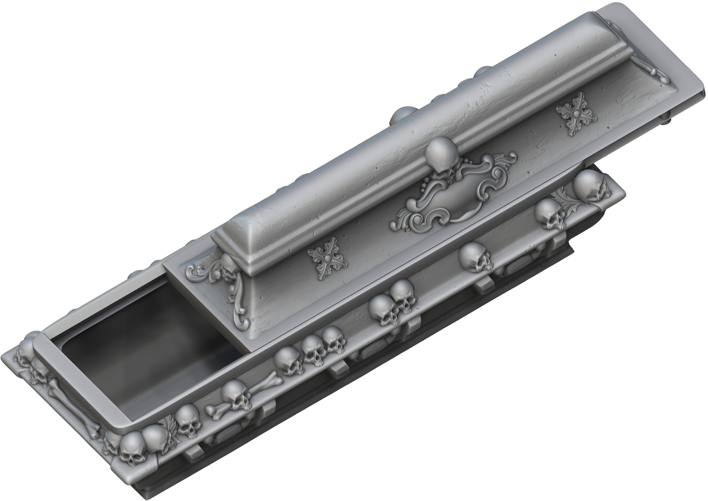 Ars Moriendi - Mythic Dice Box - Casket - DnD/TTRPG/Roleplaying/Wargames - Helios3DPrinting