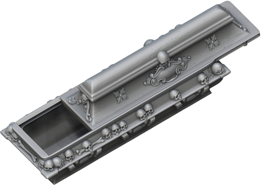 Ars Moriendi - Mythic Dice Box - Casket - DnD/TTRPG/Roleplaying/Wargames - Helios3DPrinting