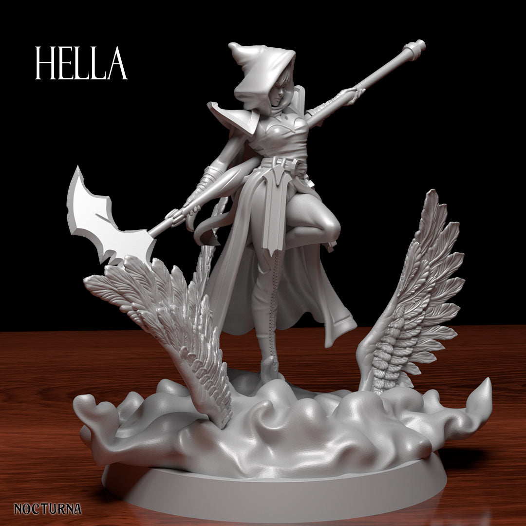 Nocturna - Light and Dark - Hella - 75mm Pin Up/Figure/Model/Diorama