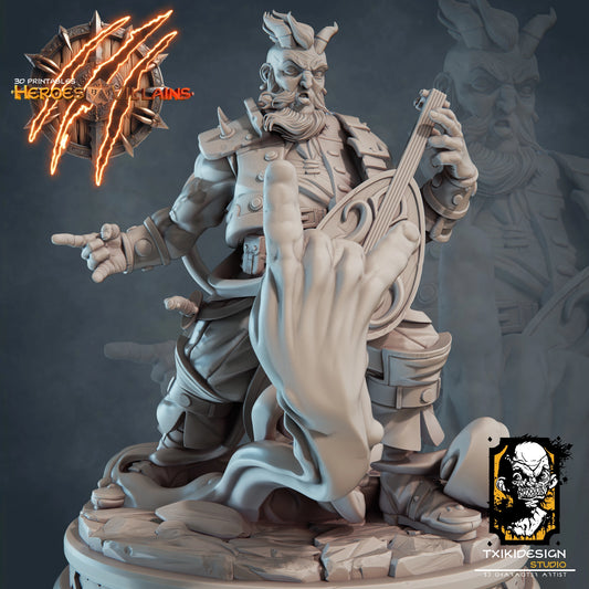 Javier Tejedor - Tiefling Bard - DnD/TTRPG Figure/Miniature