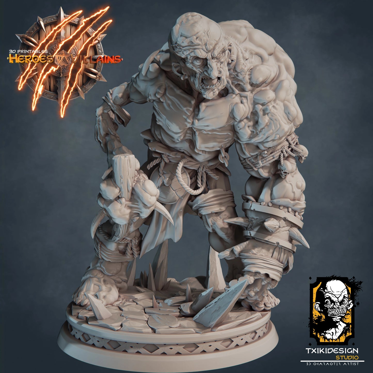 Javier Tejedor - Formorian - DnD/TTRPG Figure/Miniature