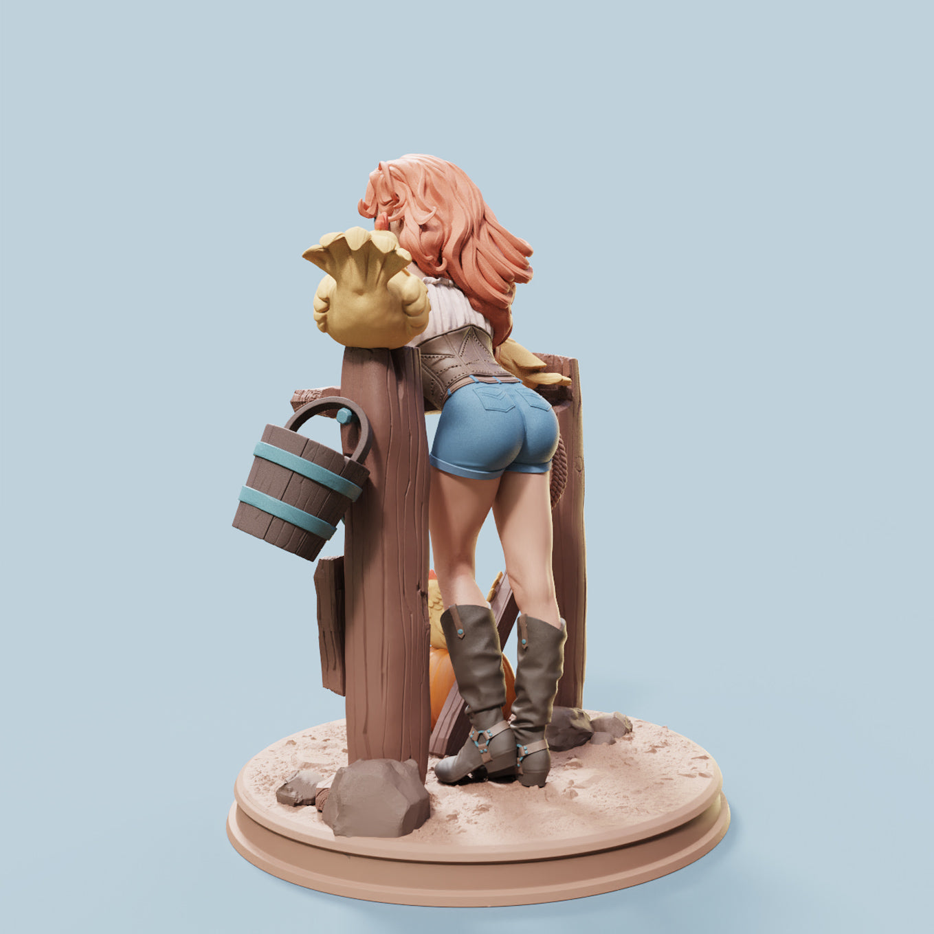 Female Miniatures - Nerissa - 4 Poses - 32/75mm Pin Up/Figure/Figurine/Diorama - Helios3DPrinting
