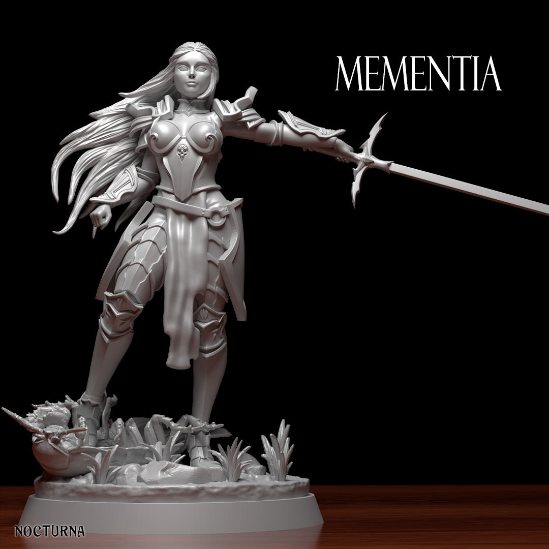 Nocturna - Light and Dark - Mementia - 75mm Pin Up/Figure/Model/Diorama