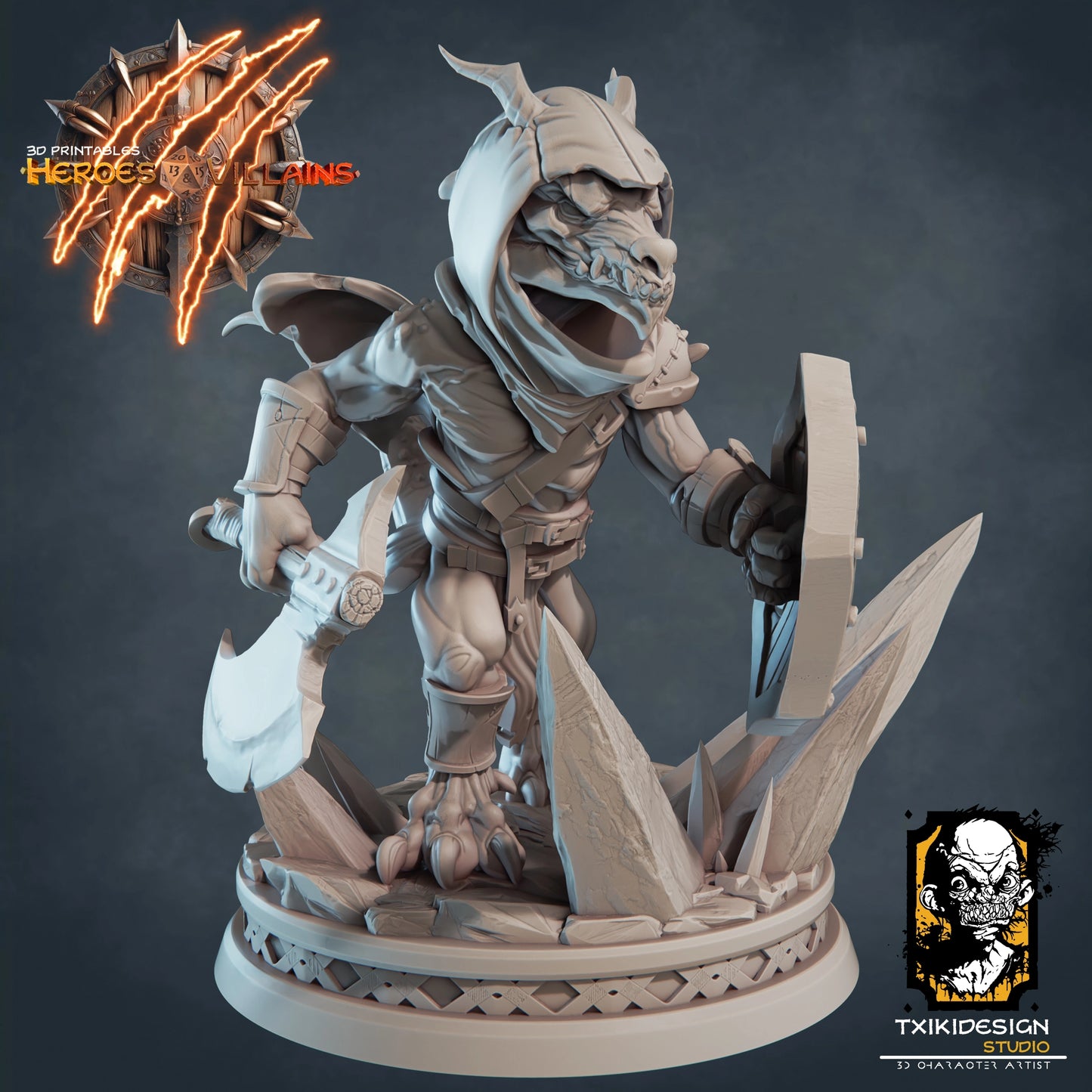 Javier Tejedor - Kobold #3 - DnD/TTRPG Figure/Miniature