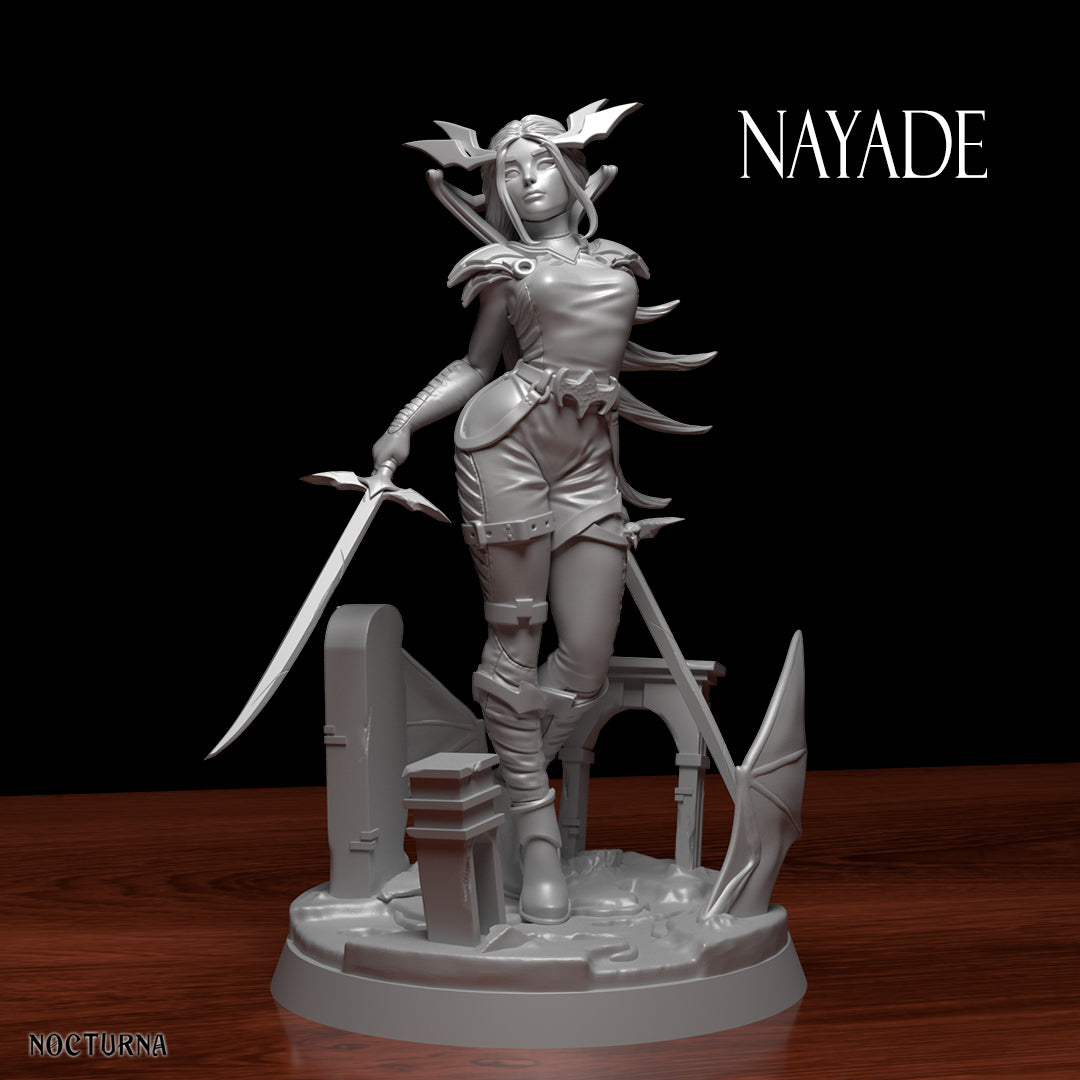 Nocturna - Light and Dark - Nayade - 75mm Pin Up/Figure/Model/Diorama