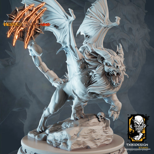 Javier Tejedor - Manticore - DnD/TTRPG Figure/Miniature