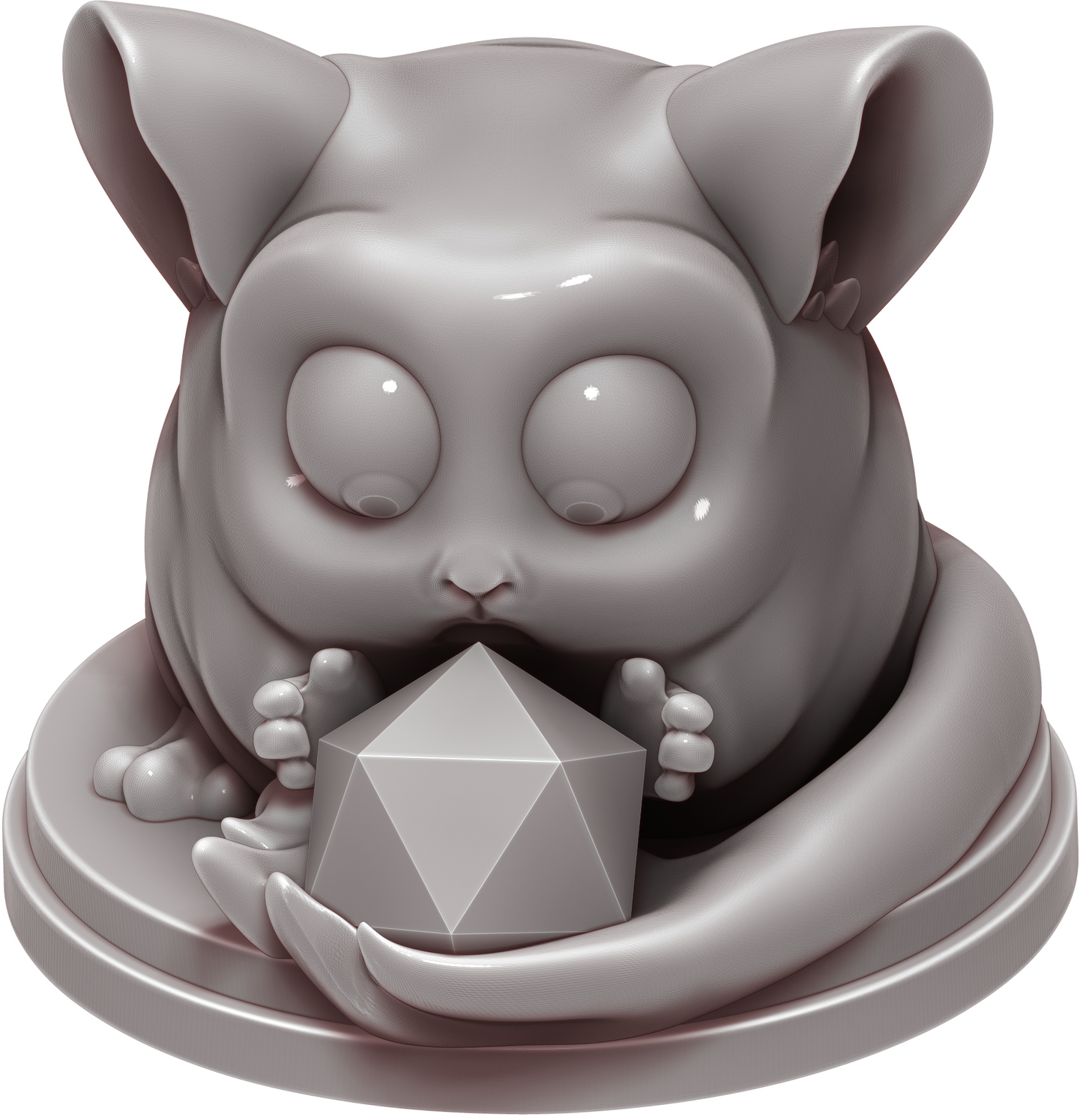 Ars Moriendi - Dice Guardian - Chinchilla Charlie - DnD/TTRPG/Roleplaying/Wargames - Helios3DPrinting