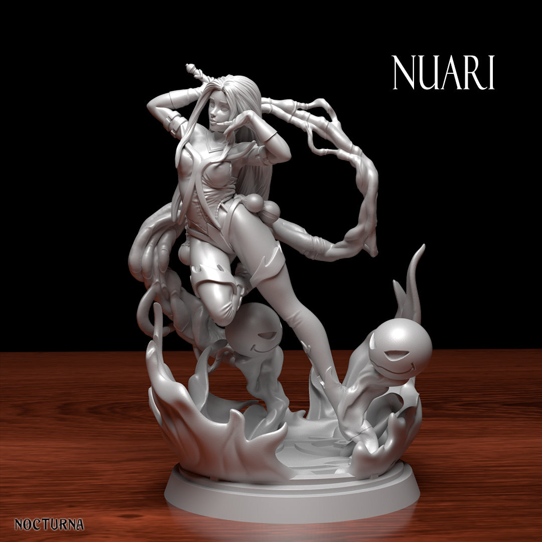 Nocturna - Light and Dark - Nuari - 75mm Pin Up/Figure/Model/Diorama