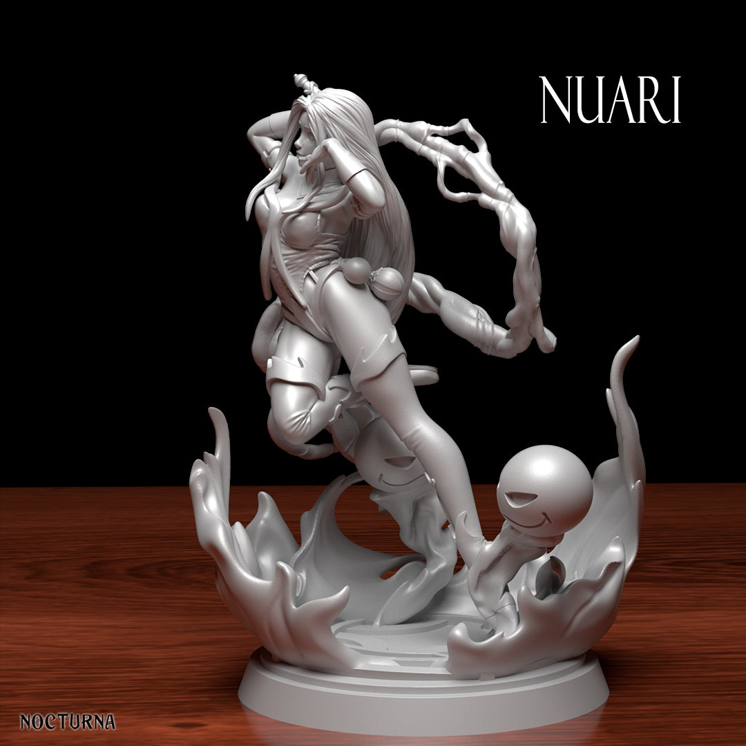Nocturna - Light and Dark - Nuari - 75mm Pin Up/Figure/Model/Diorama