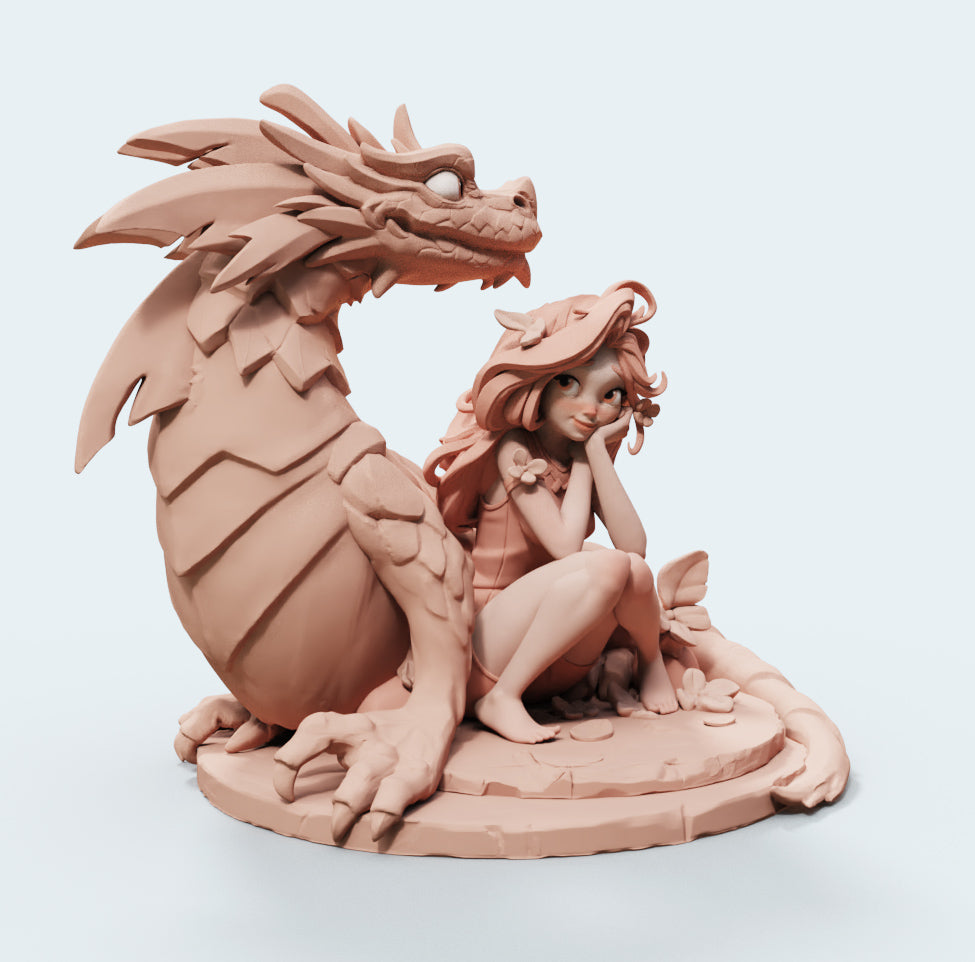 Female Miniatures - Iriel - 5 Poses - 32/75mm Pin Up/Figure/Model/Diorama - Helios3DPrinting