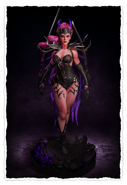 Jugglers Miniatures - Queen of Spiders #3 - 75mm Pin Up/Figure/Model/Diorama