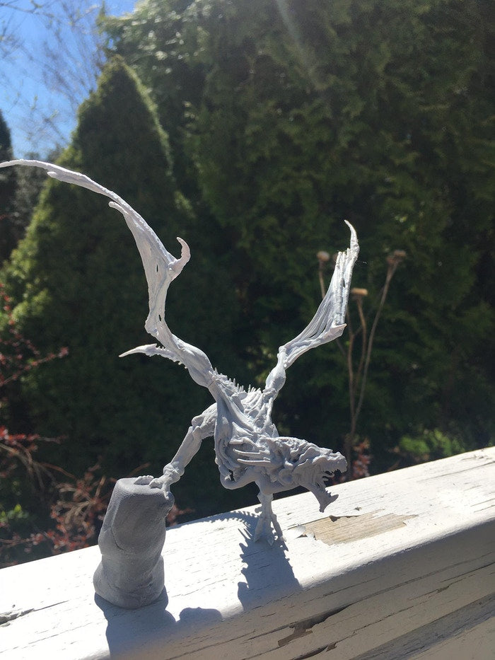 Printomancer - Undead Wyvern - DnD/TTRPG Figure/Miniature