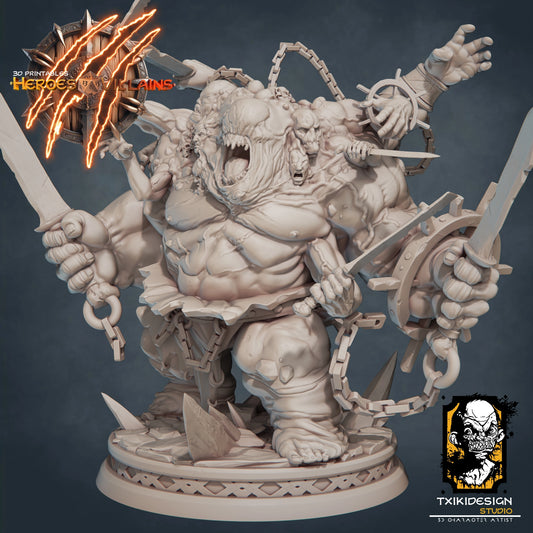 Javier Tejedor - Hecatoncheires - DnD/TTRPG Figure/Miniature