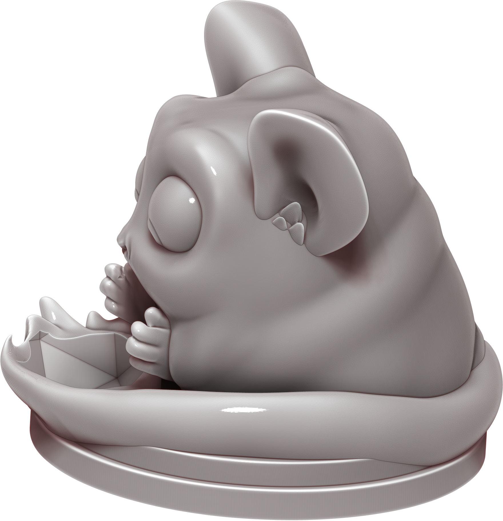 Ars Moriendi - Dice Guardian - Chinchilla Charlie - DnD/TTRPG/Roleplaying/Wargames - Helios3DPrinting