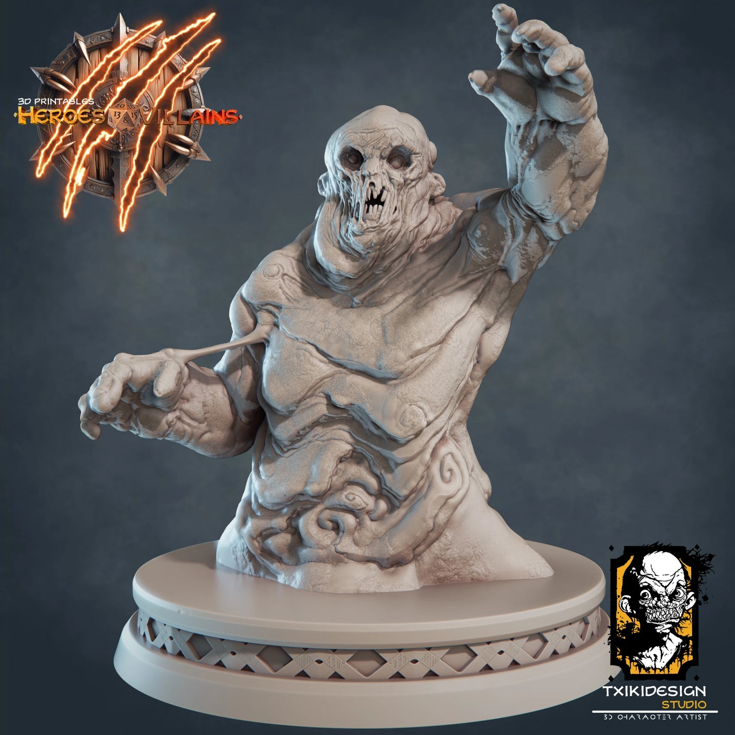 Javier Tejedor - Lemure #2 - DnD/TTRPG Figure/Miniature