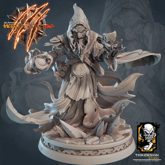 Javier Tejedor - Infected Mage - DnD/TTRPG Figure/Miniature