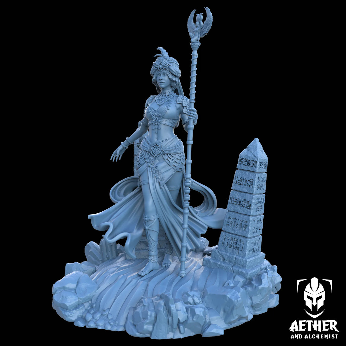 Aether & Alchemist - Amunet - 75mm Pin Up/Figure/Model/Diorama