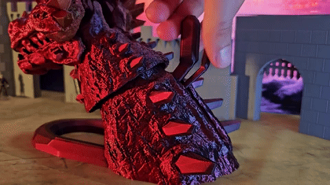 Play Conveyor - Crystal Dragon Dice Tower - DnD/TTRPG/Roleplaying/Wargames