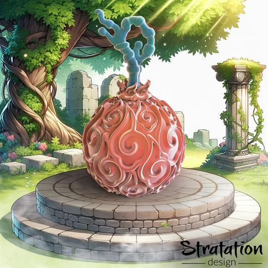 Stratation Design - Fierymelon Dice Box - DnD/TTRPG/Roleplaying/Wargames