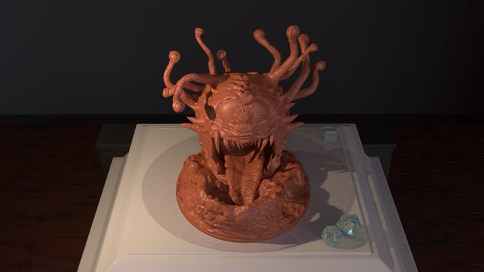 Azhora - Beholder Dice Tower - DnD/TTRPG/Roleplaying/Wargames