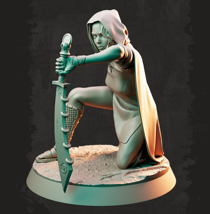 Nocturna - Nadja, Guardian - 32/75mm Pin Up/Figure/Model/Diorama