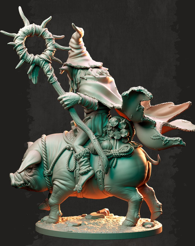 Nocturna - Farloth the Pig - 32/75mm Pin Up/Figure/Model/Diorama