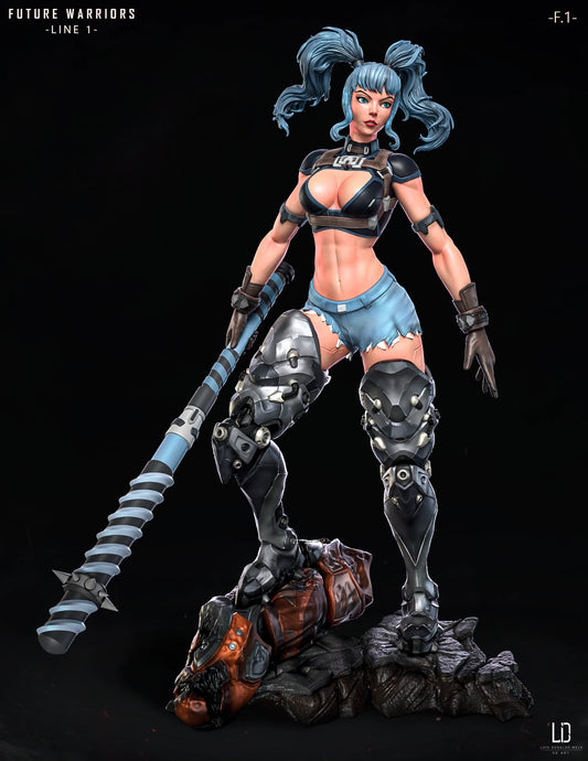 Luis Donaldo Meza - Future Warrior #1.1 - 80mm Pin Up/Figure/Model/Diorama