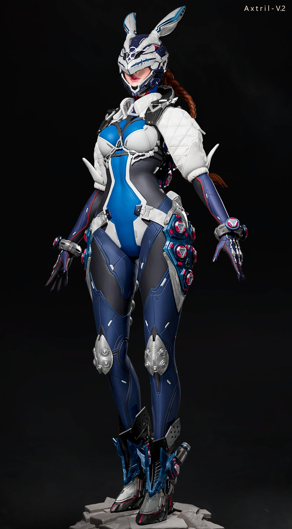 Luis Donaldo Meza - Future Warrior #4.1 - 80mm Pin Up/Figure/Model/Diorama