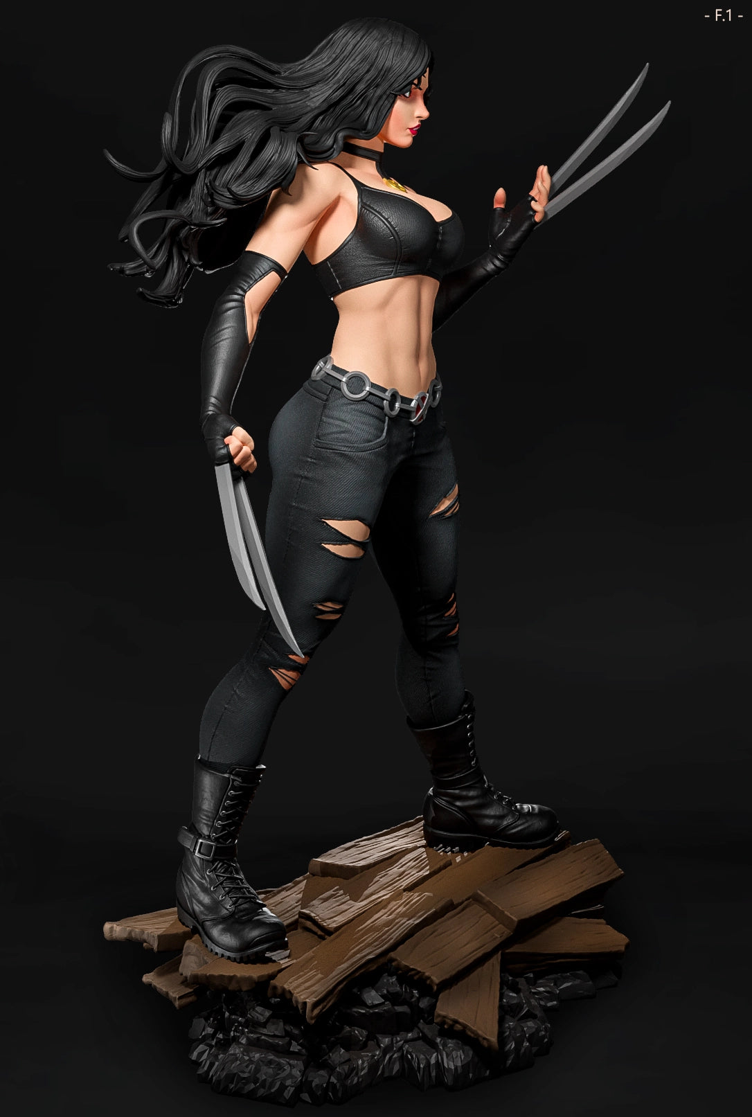 Luis Donaldo Meza - New Heros - X23 - 80mm Pin Up/Figure/Model/Diorama