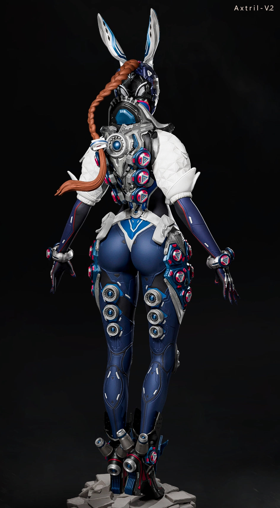 Luis Donaldo Meza - Future Warrior #4.1 - 80mm Pin Up/Figure/Model/Diorama