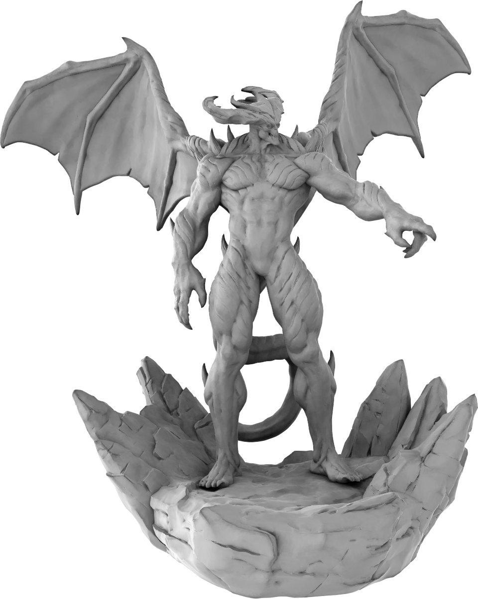 Brayan Nafarrate - Demon #1 - DnD/TTRPG Figure/Miniature