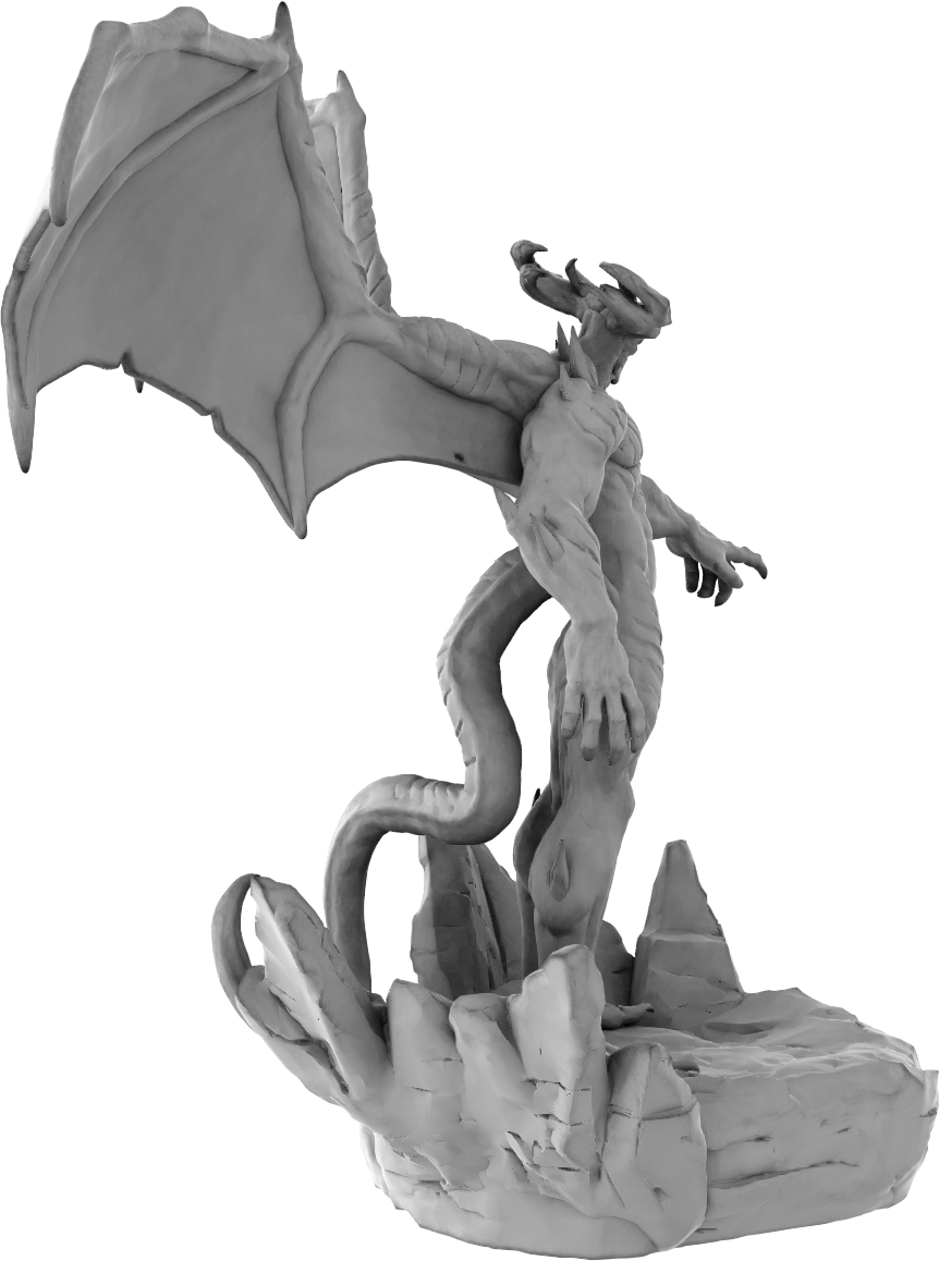 Brayan Nafarrate - Demon #1 - DnD/TTRPG Figure/Miniature