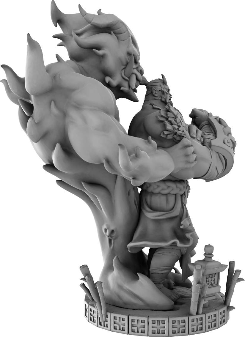 Secret Forge - Kamau - 32/75mm DnD/TTRPG Figure/Miniature