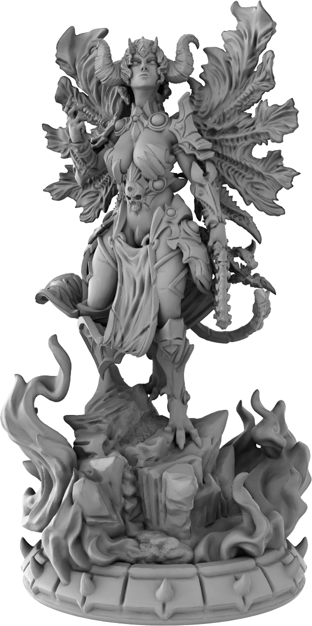 Brayan Nafarrate - Ereshkigal - 75/120mm Pin Up/Figure/Model/Diorama