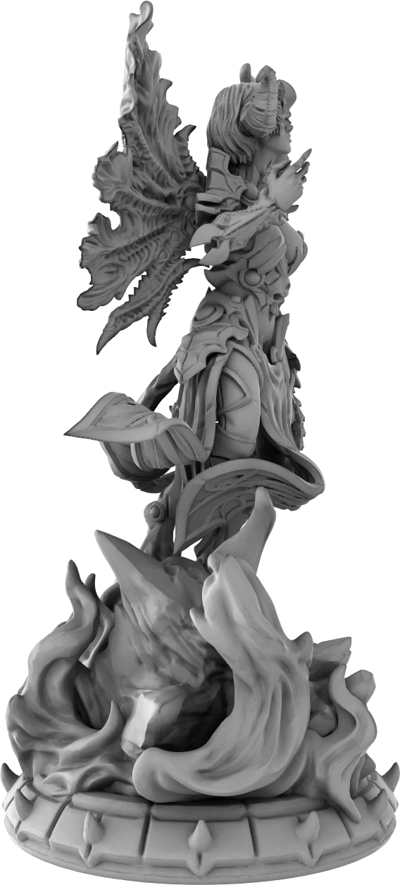 Brayan Nafarrate - Ereshkigal - 75/120mm Pin Up/Figure/Model/Diorama