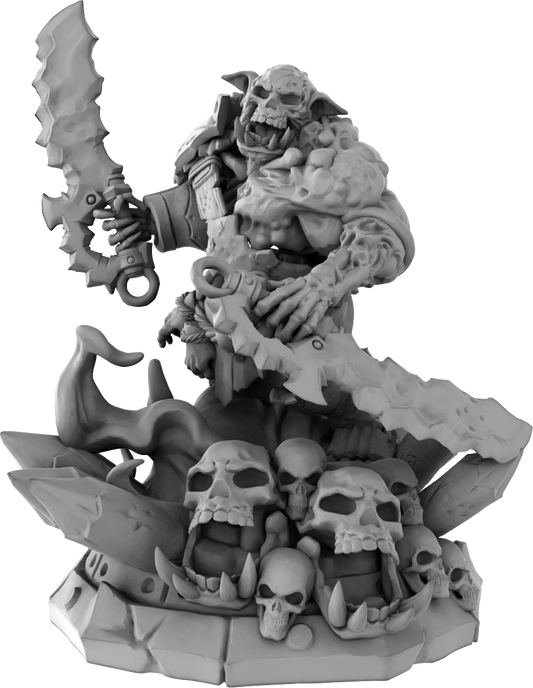 Brayan Nafarrate - Giants - Undead Orc #1 - DnD/TTRPG Figure/Miniature