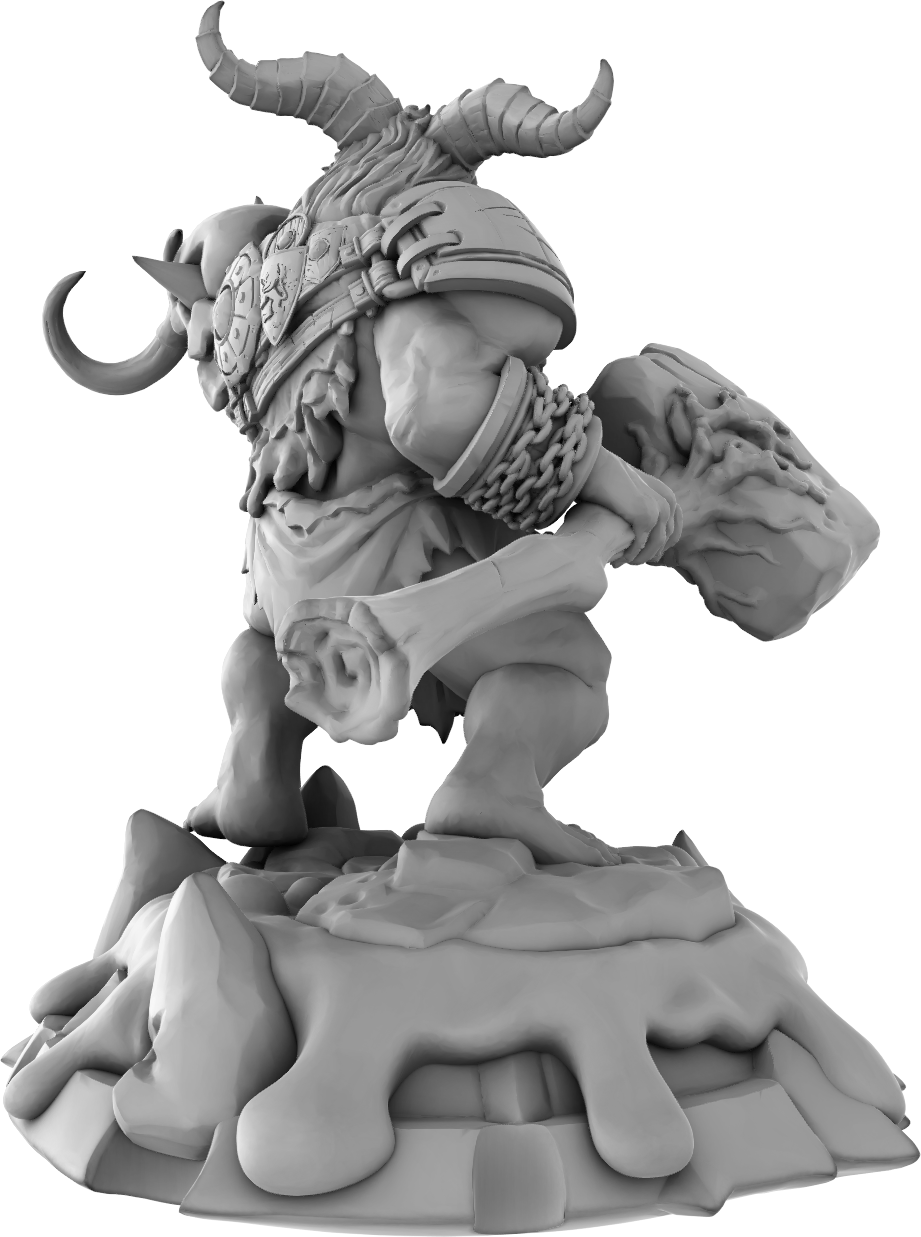 Brayan Nafarrate - Giants - Borborygmos #1 - DnD/TTRPG Figure/Miniature