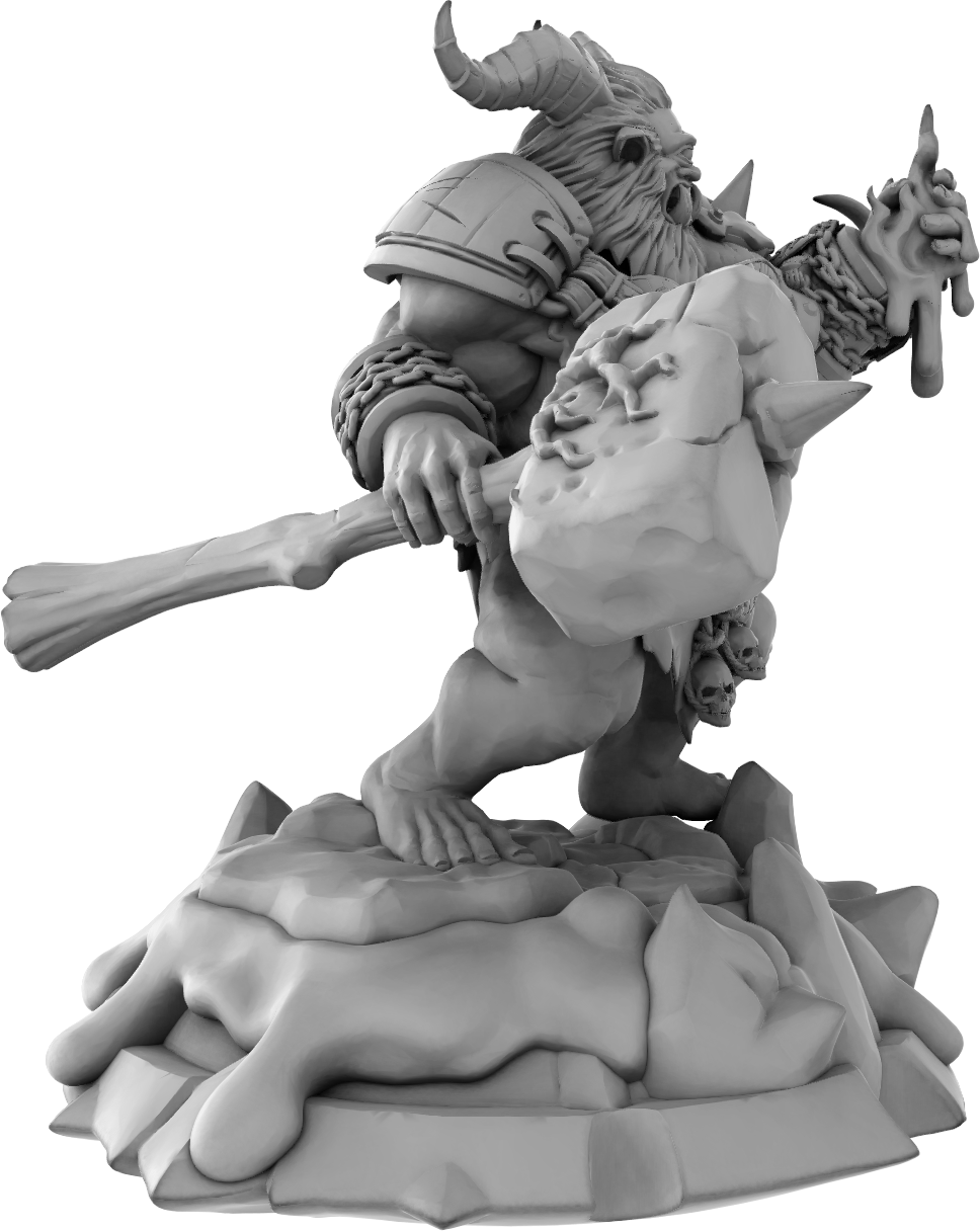 Brayan Nafarrate - Giants - Borborygmos #1 - DnD/TTRPG Figure/Miniature