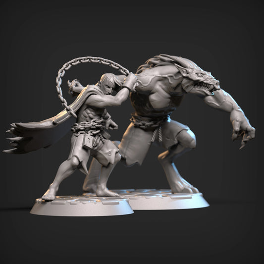 Z Kino - Darkest Dungeon - Abomination - 75mm Pin Up/Figure/Model/Diorama