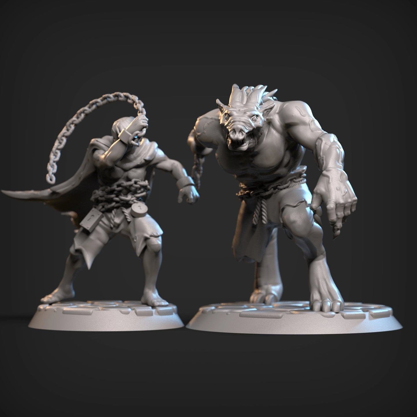 Z Kino - Darkest Dungeon - Abomination - 75mm Pin Up/Figure/Model/Diorama