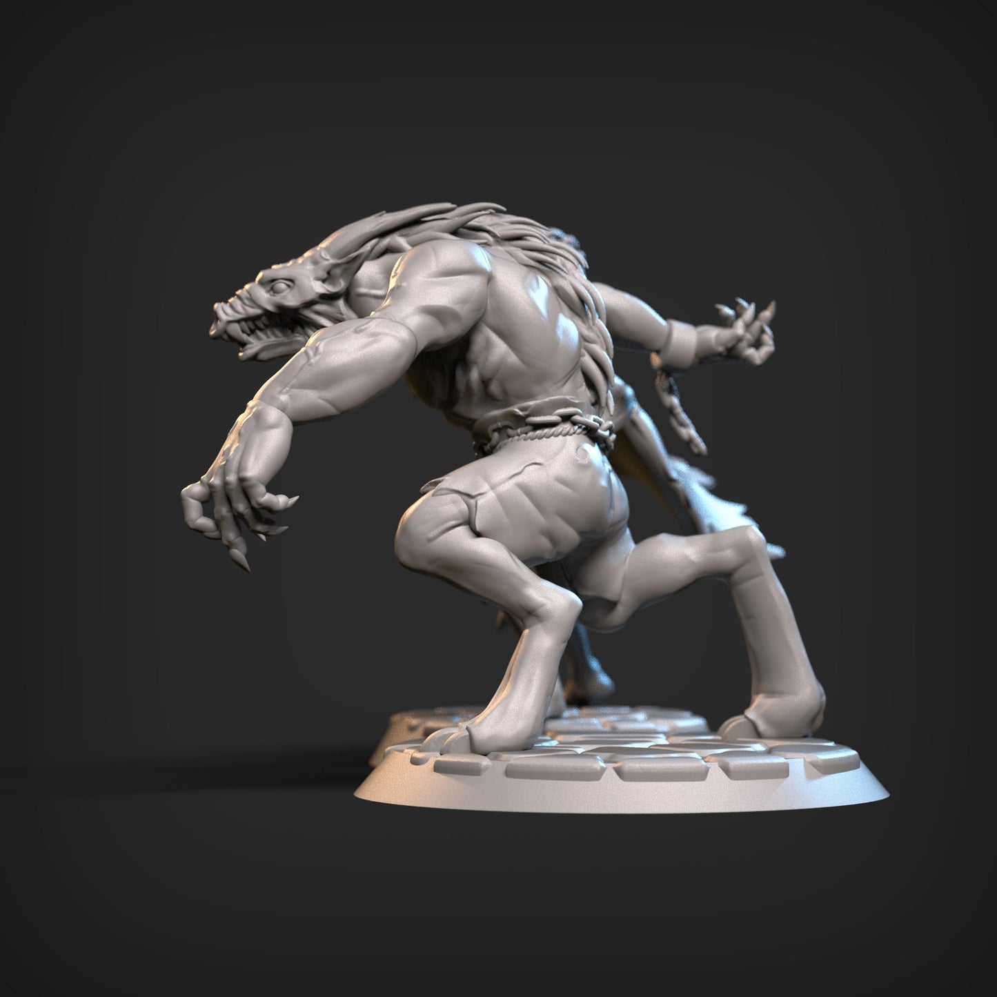 Z Kino - Darkest Dungeon - Abomination - 75mm Pin Up/Figure/Model/Diorama