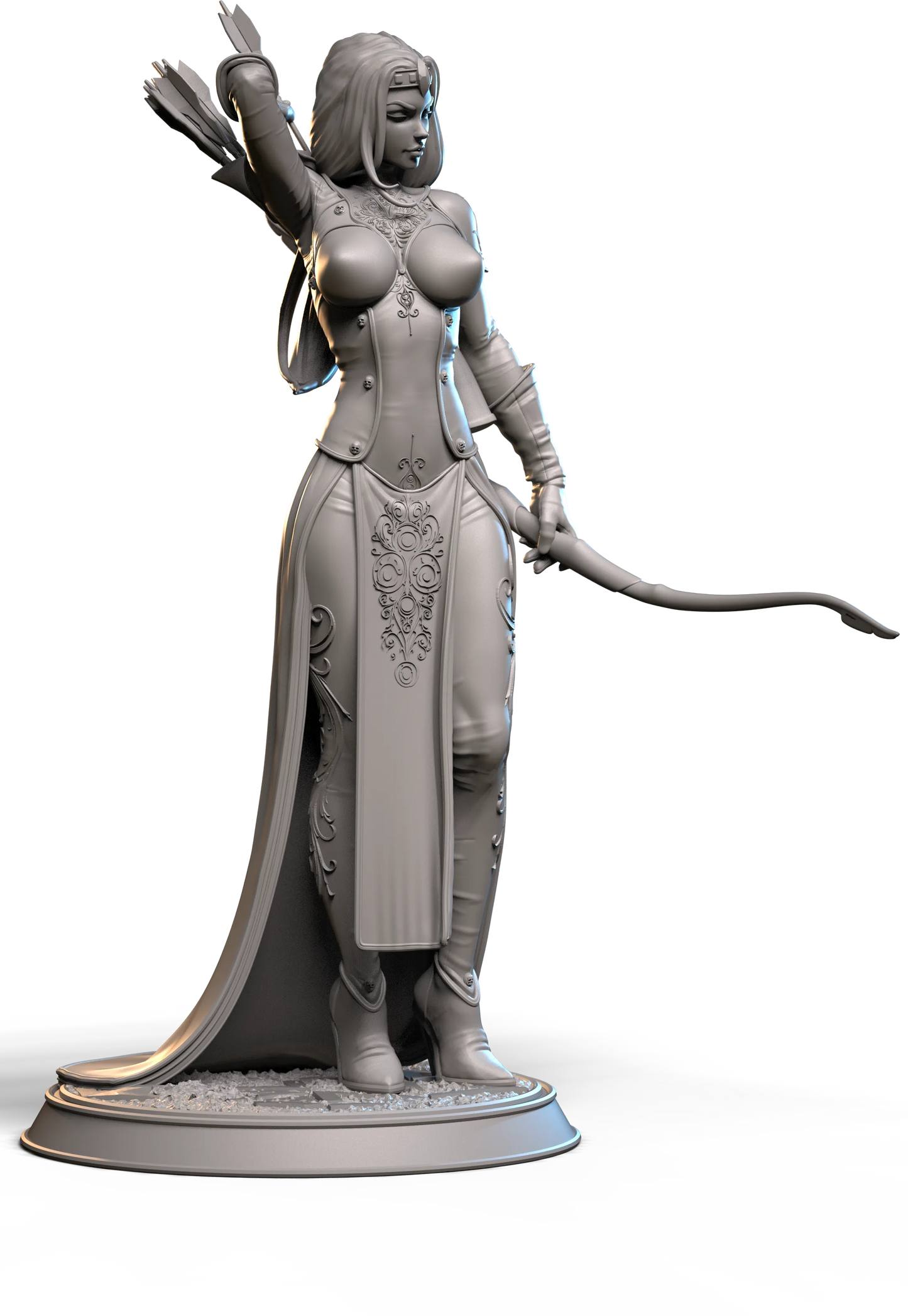 Z Kino - Enchantressess - Valeria the Falcon Eye - 75mm Pin Up/Figure/Model/Diorama